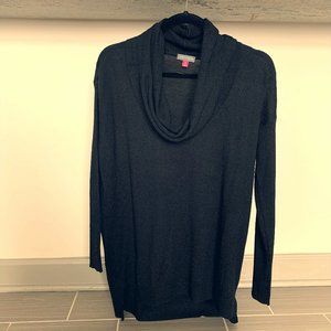 Vince Camuto Black Cowl-neck Sweater